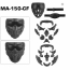 Маска (WoSport) Doomsday (Set) Black