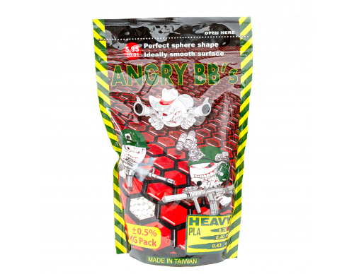 Шары ANGRY BBs 0,36 (2700 шт) белые TG-036PLA