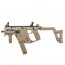 Страйкбольный пистолет-пулемёт (KWA) Kriss Vector GBB TAN (2 магазина)
