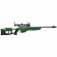 Прицел оптический (Spina Optics) Glacier 3-18x50 FFP (SCFF-2339) с кольцами (Black)