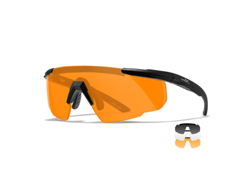 Очки (WILEY X) SABER ADVANCED 3 линзы Grey/Clear/LightRust (Black) 308