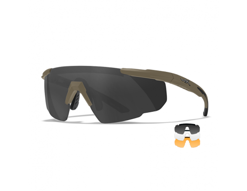 Очки (WILEY X) SABER ADVANCED 3 линзы Grey/Clear/LightRust (TAN) 308T