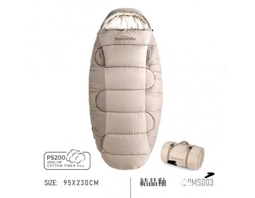Спальный мешок (Naturehike) PS200 CRYSTALLINE (пух) NH20MSD03