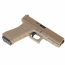 Страйкбольный пистолет (WE) GLOCK 17 Gen.4 MOS GBB (TAN)
