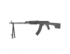 Страйкбольный пулемет (Cyma) РПК складной CM052A Чёрный