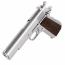 Страйкбольный пистолет (Cybergun) Colt 1911 With Markings by WE (Silver)