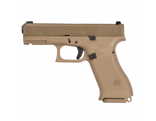 Страйкбольный пистолет (Umarex) Glock 19X Green Gas (VFC G19X) Tan