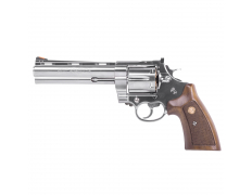 Страйкбольный пистолет (Marushin) Anaconda 44 Magnum Revolver 6 inch Silver with Wood Grip