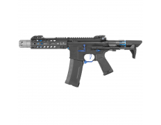 Страйкбольный автомат (Cyma) AR15 PDW Strike Industries AEG Platinum 7 inch (Blue)