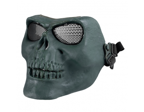 Маска (WoSport) V2 Skull (Round Hole Model) Olive