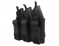 Подсумок (IDOGEAR) штурмовой тройной комбинированный (Black)