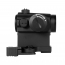 Прицел коллиматорный Micro T-1 Red Dot + высокая планка (Black)