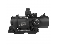 Прицел оптический Elcan SpecterDR 1x-4х + коллиматор RMR (Вlack)