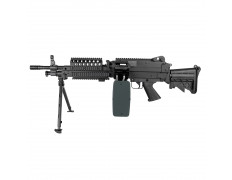 Страйкбольный пулемет (A&K) MK46 (Пластик) Black