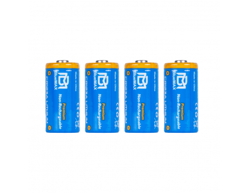 Батарейка (BlueMAX) CR123А 3V 1600 mAh (4шт)