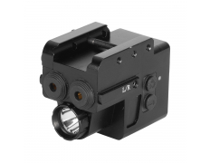 Фонарь (Spina Optics) + Red/Green Laser Black