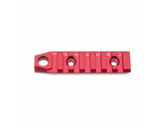 Планка на цевье M-LOK 87мм RED