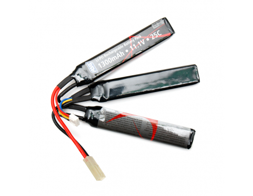 Аккумулятор ASG 11.1V 1300mAh CQB (Li-Po)