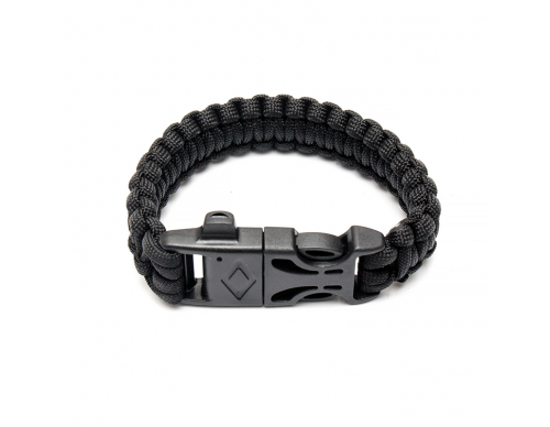 Браслет на руку Survival Paracord (Black)