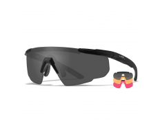 Очки (WILEY X) SABER ADVANCED 3 линзы Grey/Clear/Vermillion (Black) 309