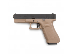 Страйкбольный пистолет (WE) GLOCK 17 gen.4 TAN (G001B-TAN/GP616-B)