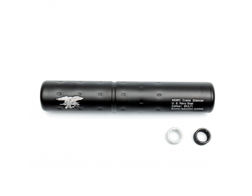 Глушитель (G&P) NSWC 190mm x 35mm Black GP696B 14+/14-