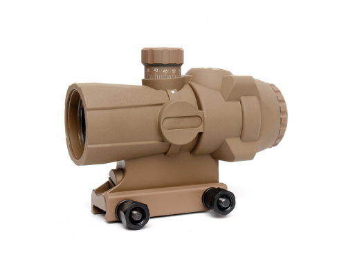 Прицел оптический ACOG-7 4x32 (TAN) Red/Green/Blue Point