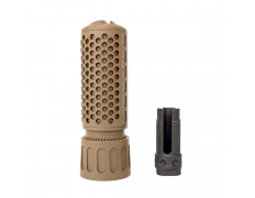 Глушитель (GK Tactical) KAC QDC / CQB Suppressor (14mm-) TAN