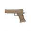 Патч (WoSport) Hi-Capa 5.1 (TAN)