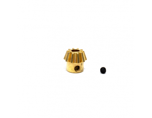Шестерня для мотора (Hai Motor) MIM D shape с винтом Gold